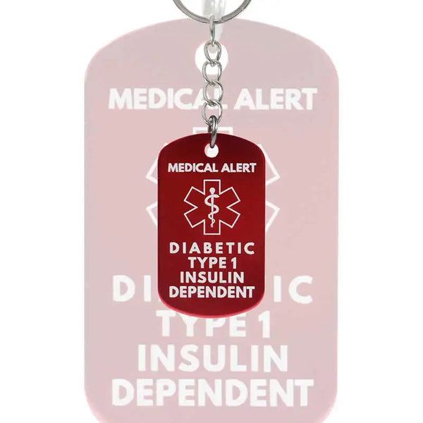Nøgleringe til diabetesbevidsthed - Kaio-Key Hanger