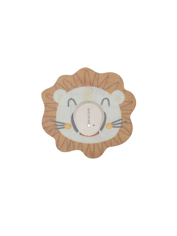 Sensorplaster til børn til Dexcom G7 – Blomst, Stjerne eller Løve – Patch Me Up!