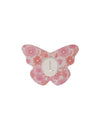Dexcom G7 butterfly shape patch in Flower Serenade design, breathable adhesive overpatch to help support sensor wear