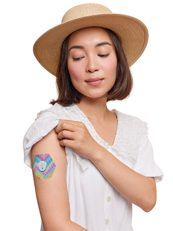 Dexcom G7 Patch – sekskantet form – Patch Me Up!