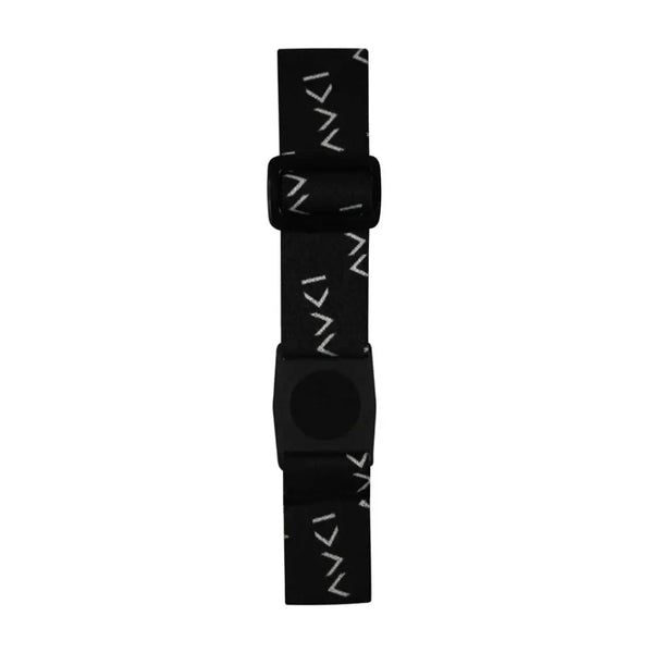 Libre 3 Armband in black with white patterns, adjustable strap, designed for Freestyle Libre 3 sensor.