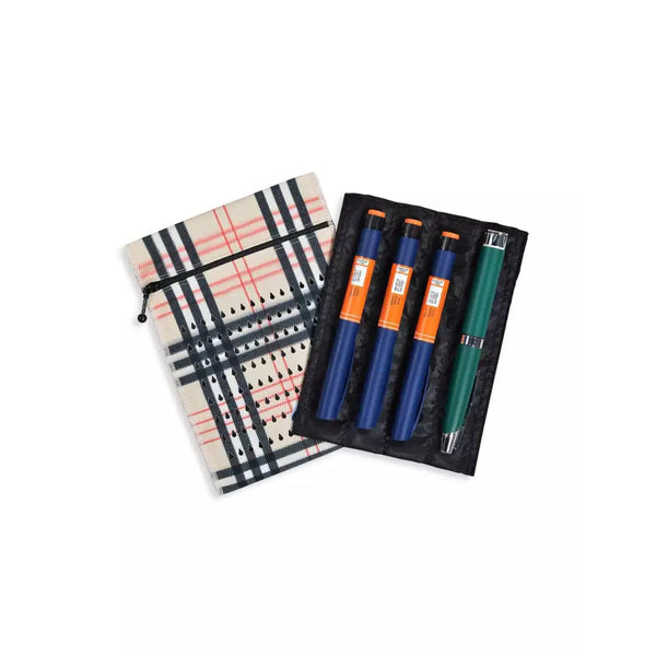 Insulin cooling wallet for 4 pens, Dia-Cool ADULTS, portable diabetic storage.