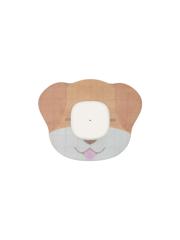 Simplera Sync dog shape adhesive patch for kids CGM sensor durable adhesive patch for secure wear