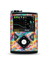 Medtronic MiniMed with vibrant summer edition floral stickers for personalized protection.