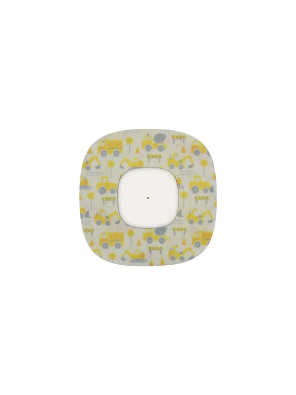 Simplera Sensor Patch - Colorful adhesive for Medtronic CGM, secure and breathable design.