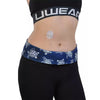 Insulin pump waist belt with trendy prints for secure, stylish diabetes management.