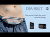 Bæltetaske til insulinpumpe - Dia-Belt M/L PLAIN COLORS