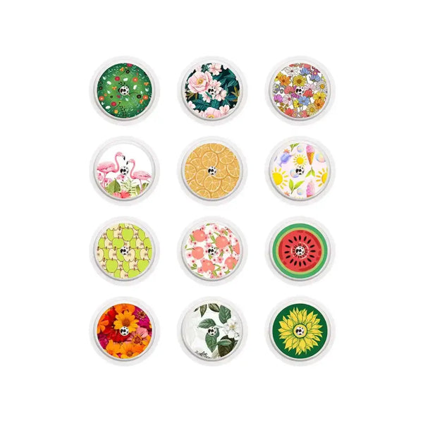 Freestyle Libre 2 Stickers in Reusable Tin Can - Female