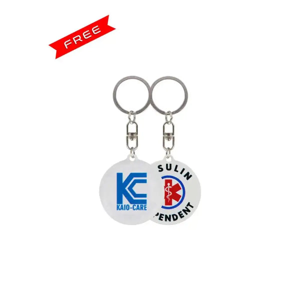 Freestyle Libre 2 Stickers in Reusable Tin Can - Mandala