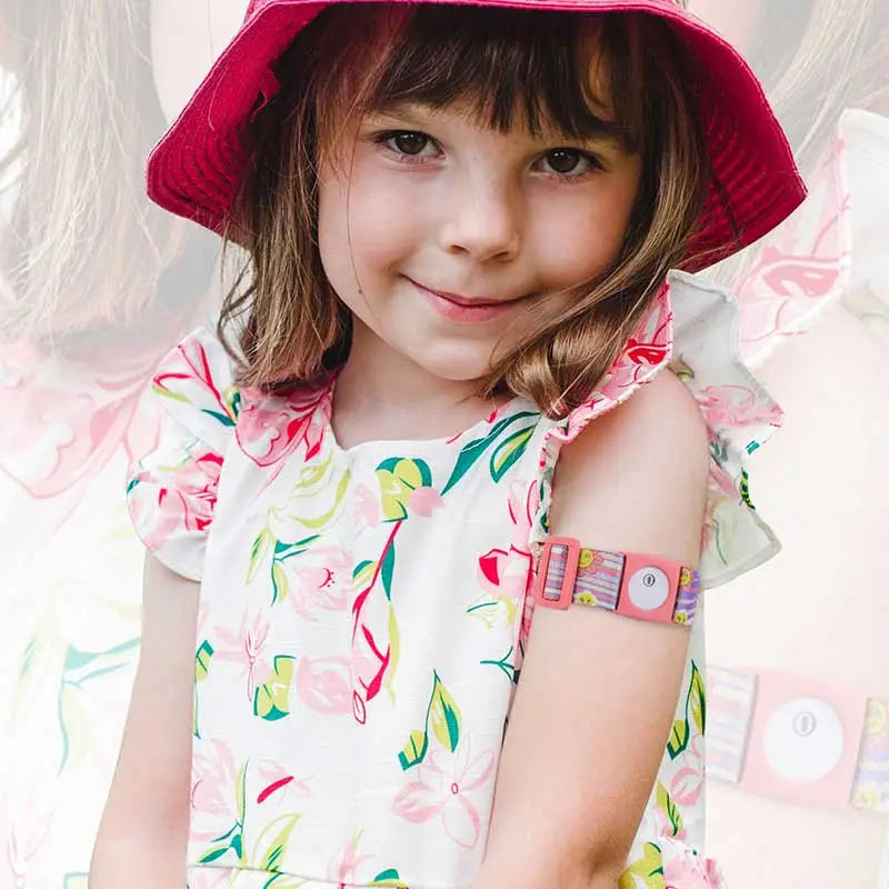 Adjustable armband for children using a blood glucose sensor - Dia-Style Kiddy Image