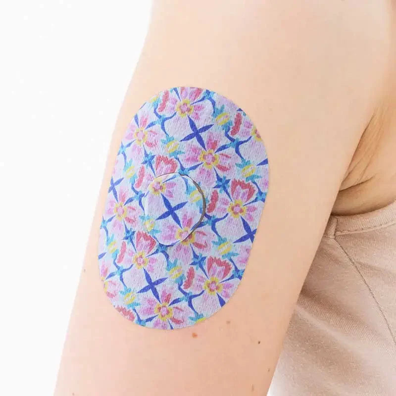 Dexcom G7 Patches on Arm Image