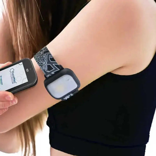 GlucoMen Day pumpe uden slange: Dia-Style armbånd