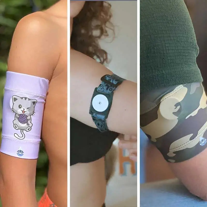 blood glucose sensors armbands collection Image
