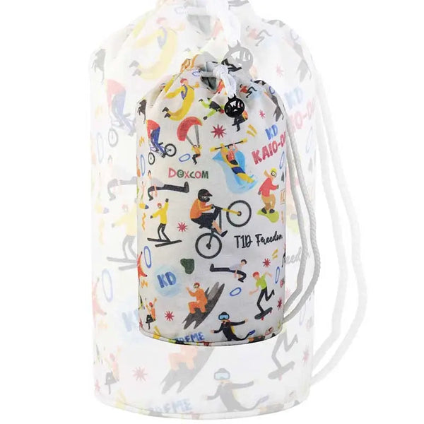 Den sjove bucket bag med diabetes-tema - Dia-Bucket Bag