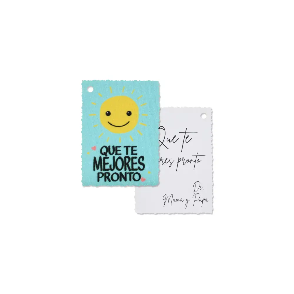 Get Well Soon Gift Tags - Kaio-Dia IT/ES