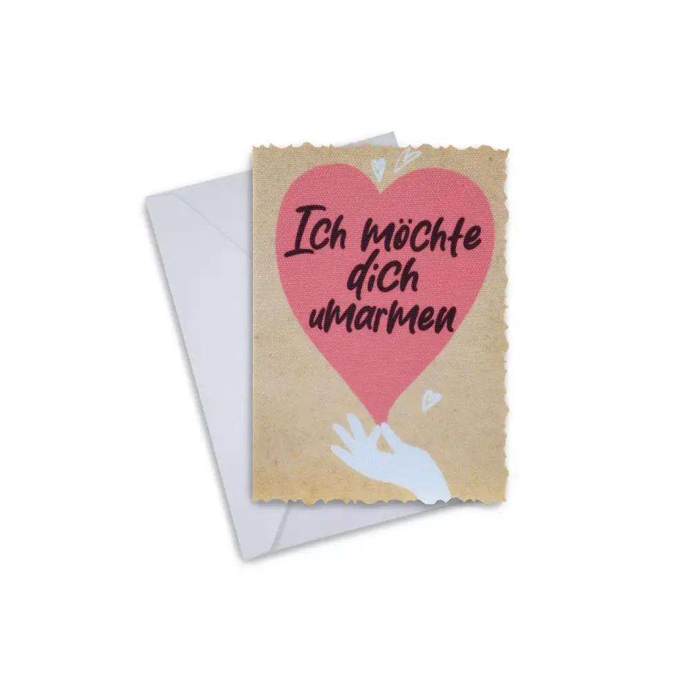 Elegant Valentine Greeting Cards - Kaio-Cards EN/FR/DE