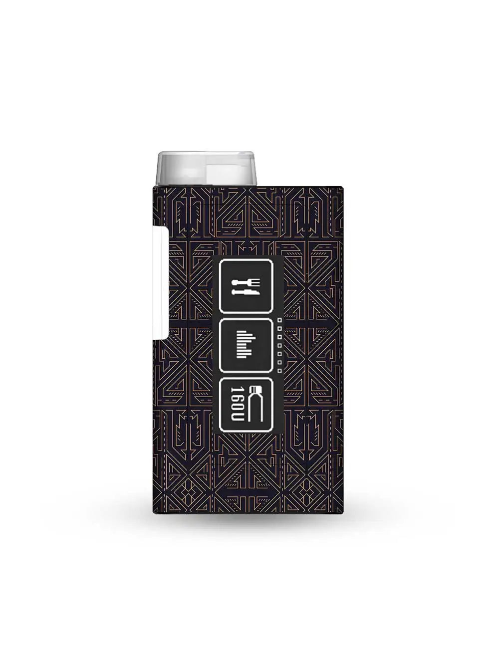 mylife ypsopump insulin pump sticker with viking element design for strong and bold diabetes device customization
