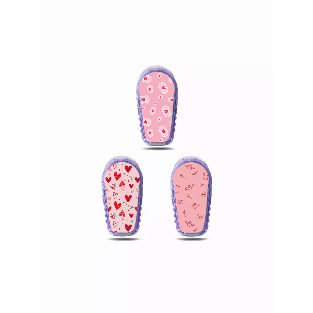 Dexcom G6 Stickers - Valentine Edition 2024