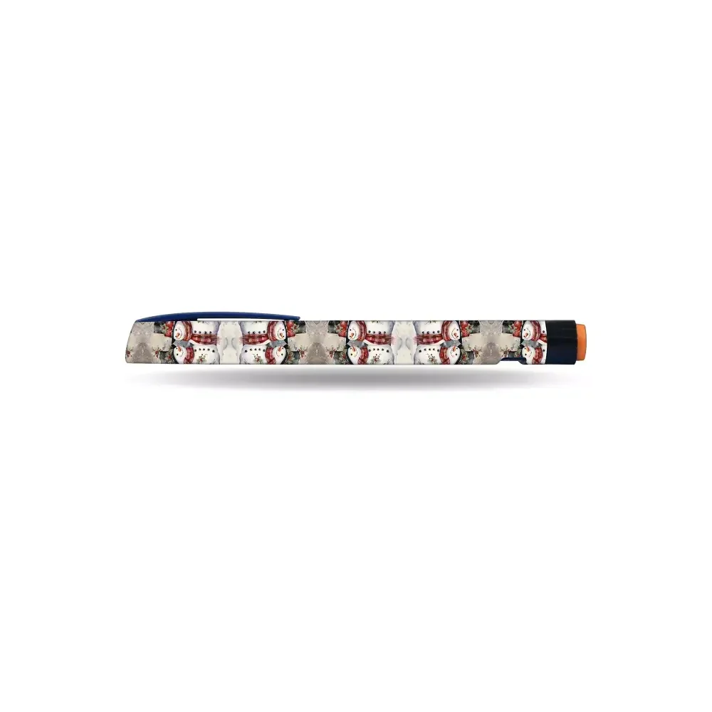 NovoRapid Flexpen Insulin Pen Stickers - Christmas