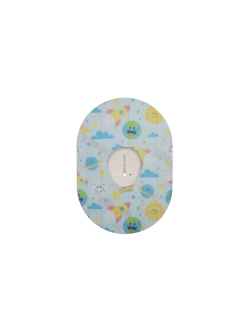Plaster til Dexcom G7, design Orbit of Joy