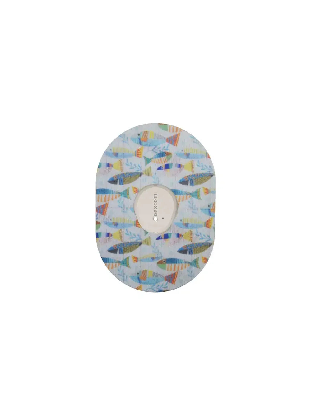 Plaster til Dexcom G7, design Sea Serenade