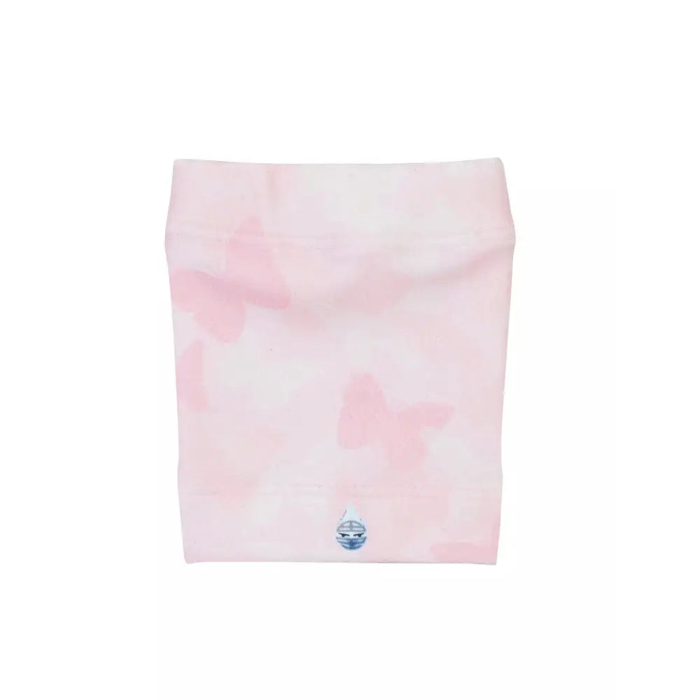 Elastic armband for glucose sensor protection with butterfly design, suitable for sports and swimming.
