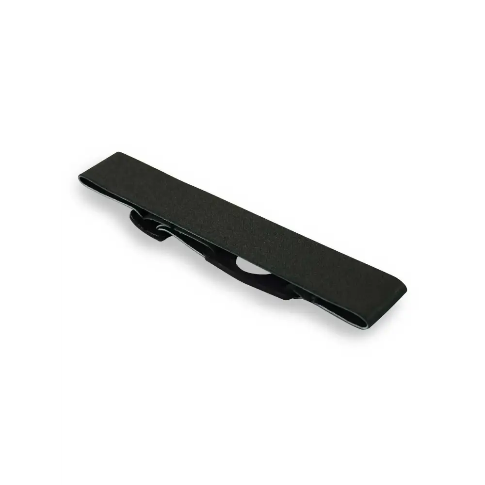 Dexcom G7 grey adjustable armband with rotating clip, designed for active lifestyles and secure sensor placement.