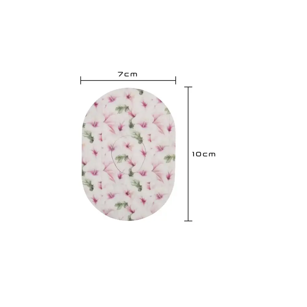 Plaster til Dexcom G7, Spring-serien, størrelse 7 x 10 cm