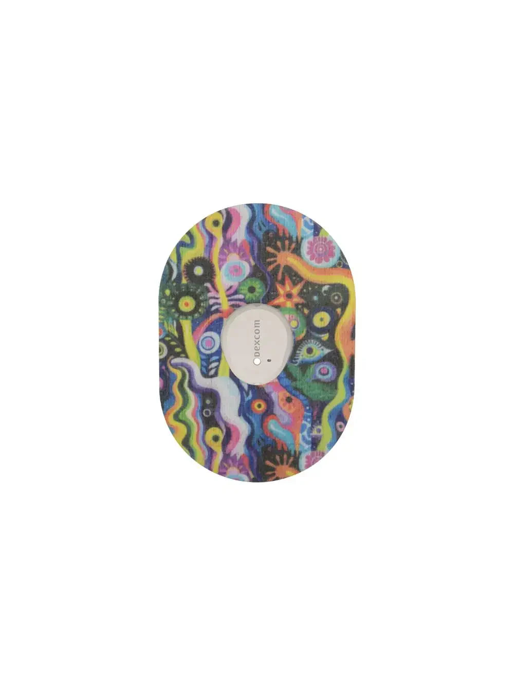 Plaster til Dexcom G7, design Lucid Echo