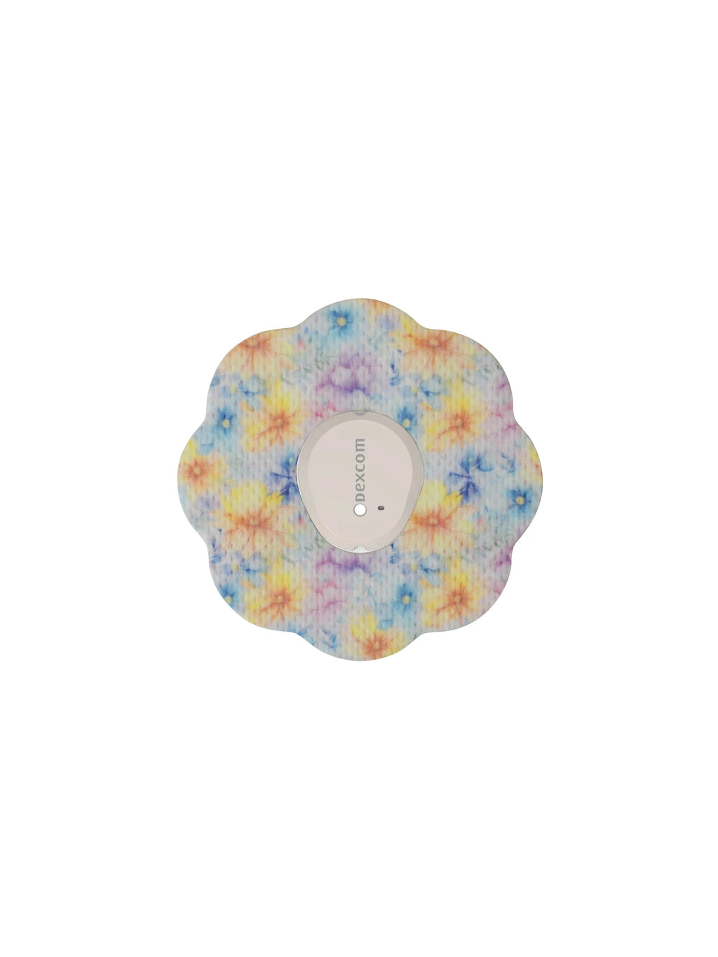 Plaster til Dexcom G7, form: cookie, design Gardenia