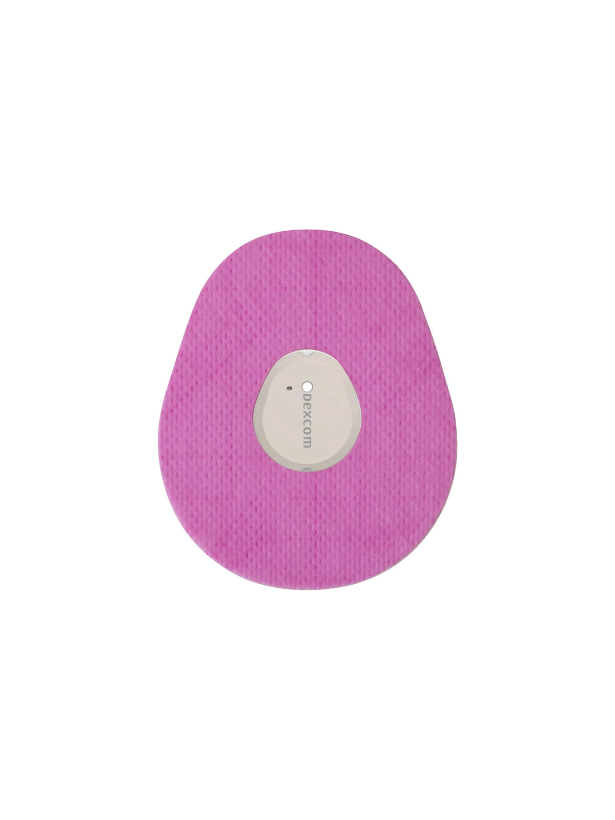 Plaster til Dexcom G7, form: dråbe, lyserød