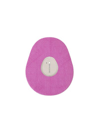 Plaster til Dexcom G7, form: dråbe, lyserød