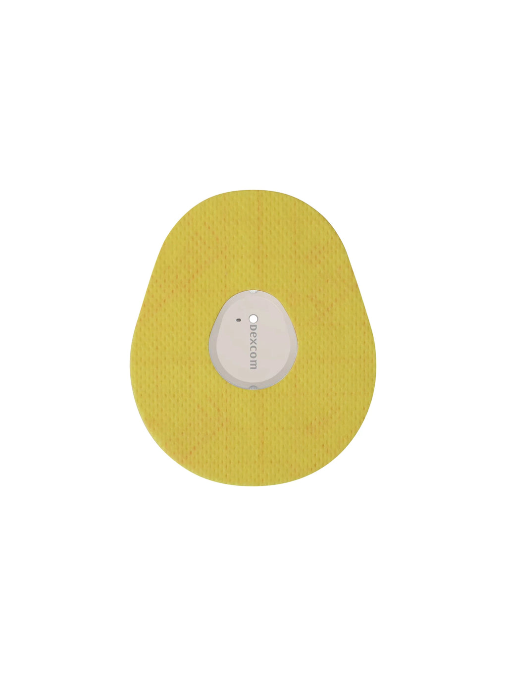 Plaster til Dexcom G7, form: dråbe, gul