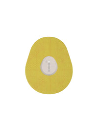 Plaster til Dexcom G7, form: dråbe, gul