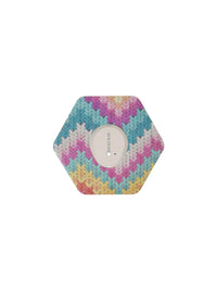 Plaster til Dexcom G7, form: sekskantet, design Mosaic Drift