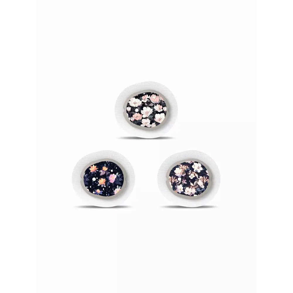 Dexcom G7 Stickers Spring Edition 2025 in floral designs.