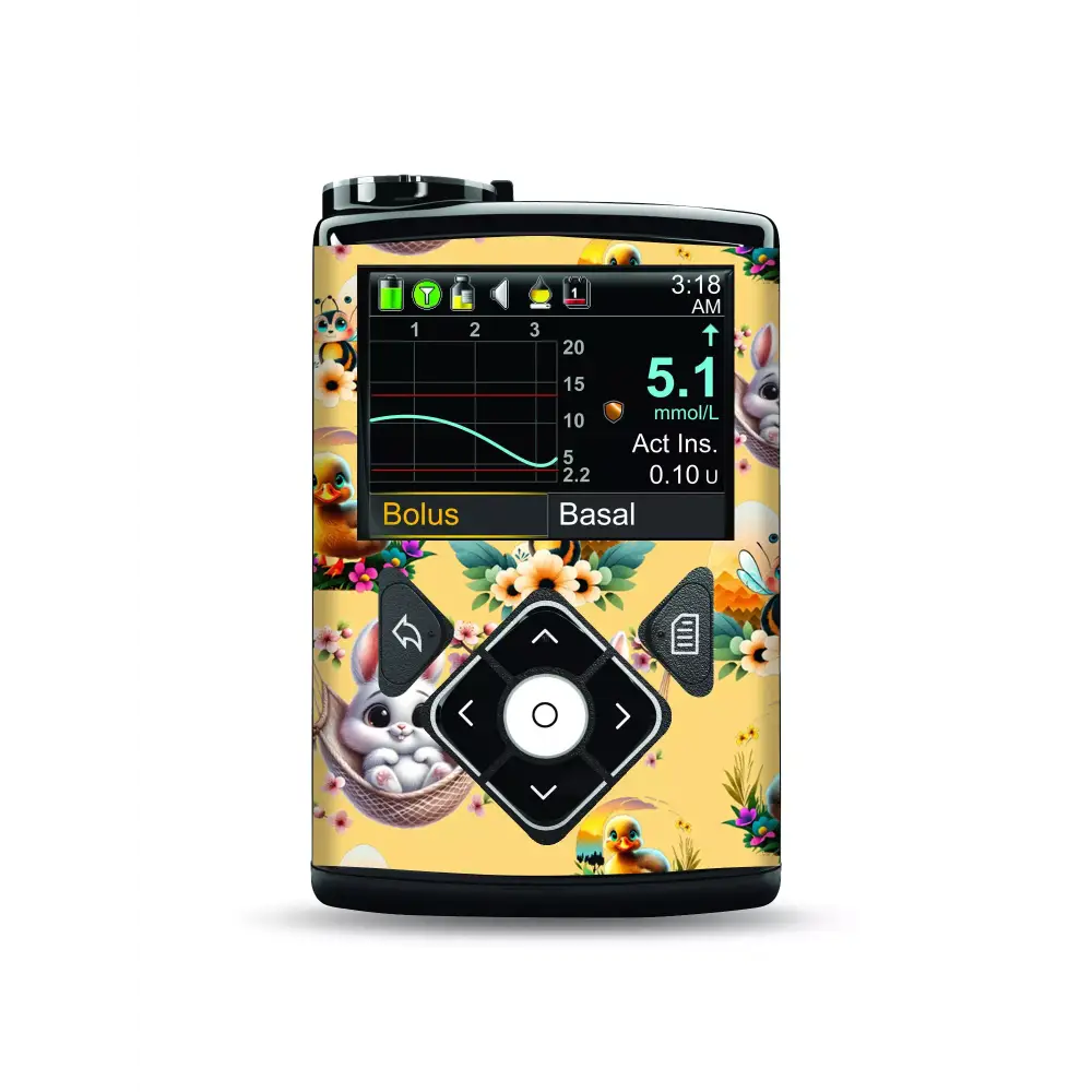 MiniMed Decals Spring Edition - Protect in Style Kaio - Dia