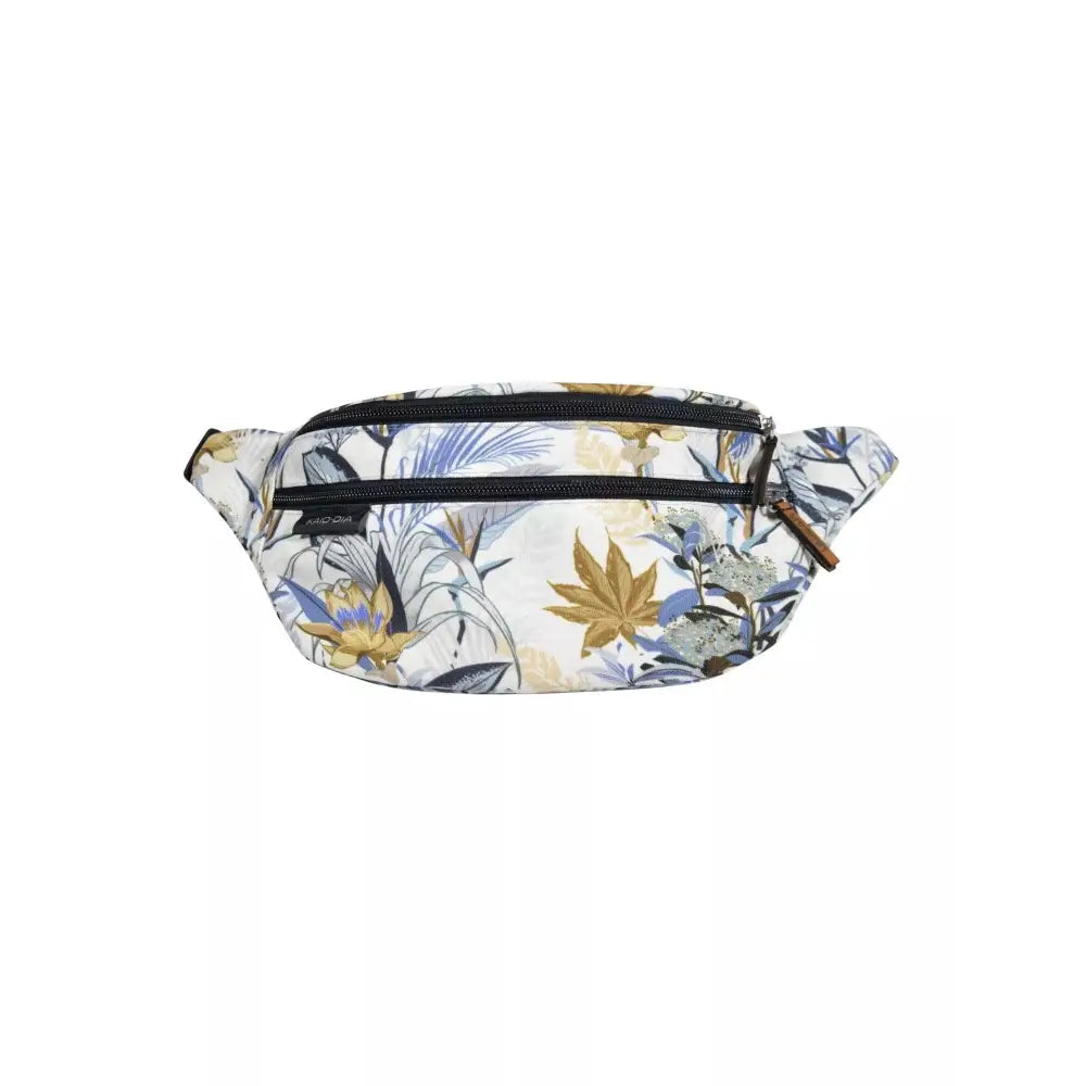 Fanny pack for diabetics with cooling system, floral design.