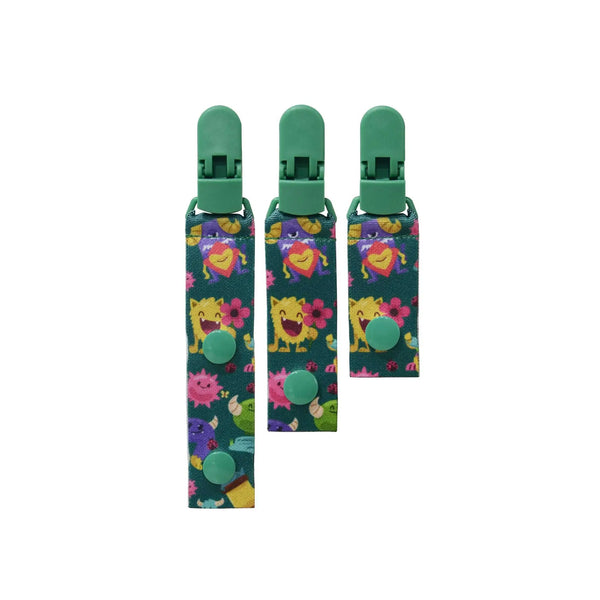 Fikseringsclip til sonde og medicinske slanger til børn (S, M, L eller Sæt) | Kaio-Tube Clip Kids