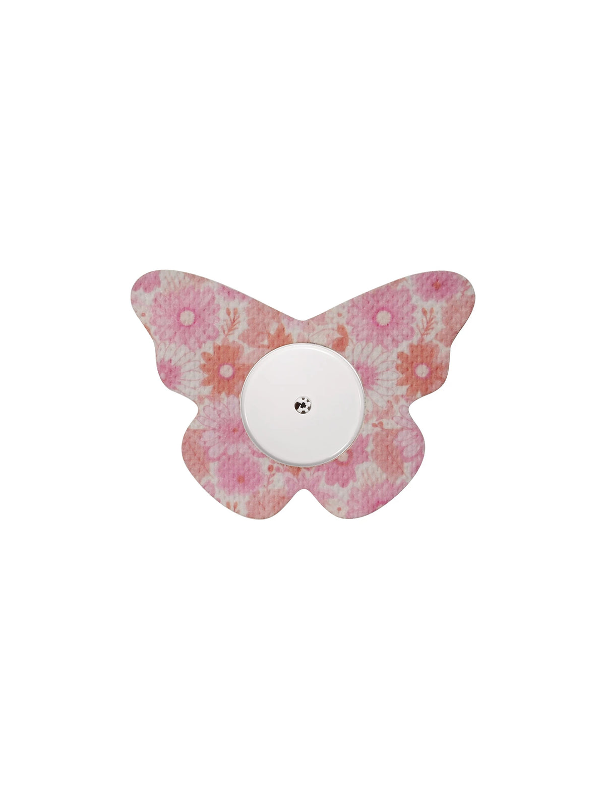 Plaster til FreeStyle Libre 2, form: sommerfugl, design Flower Serenade