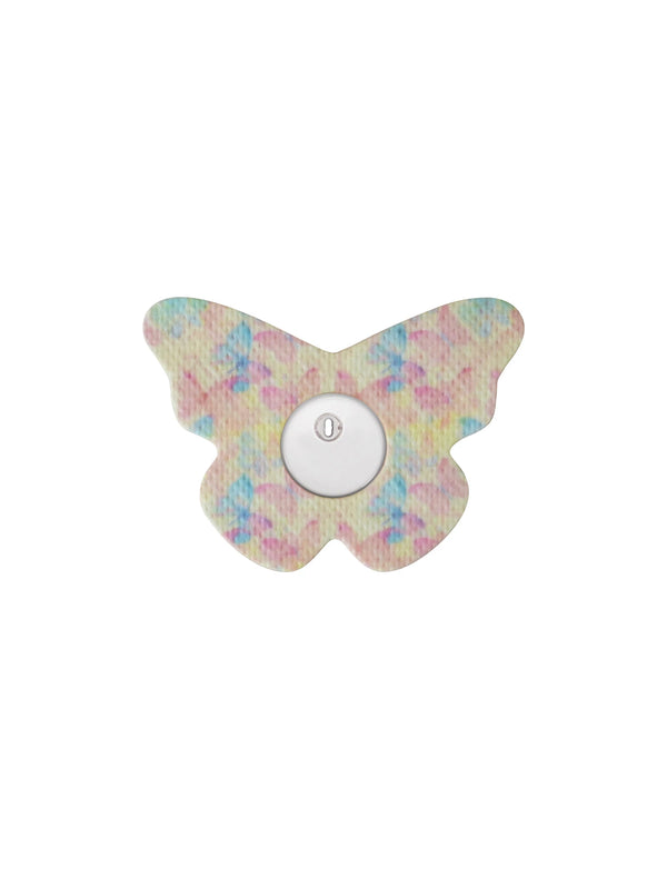 Plaster til FreeStyle Libre 3, form: sommerfugl, design Butterfly Mirage