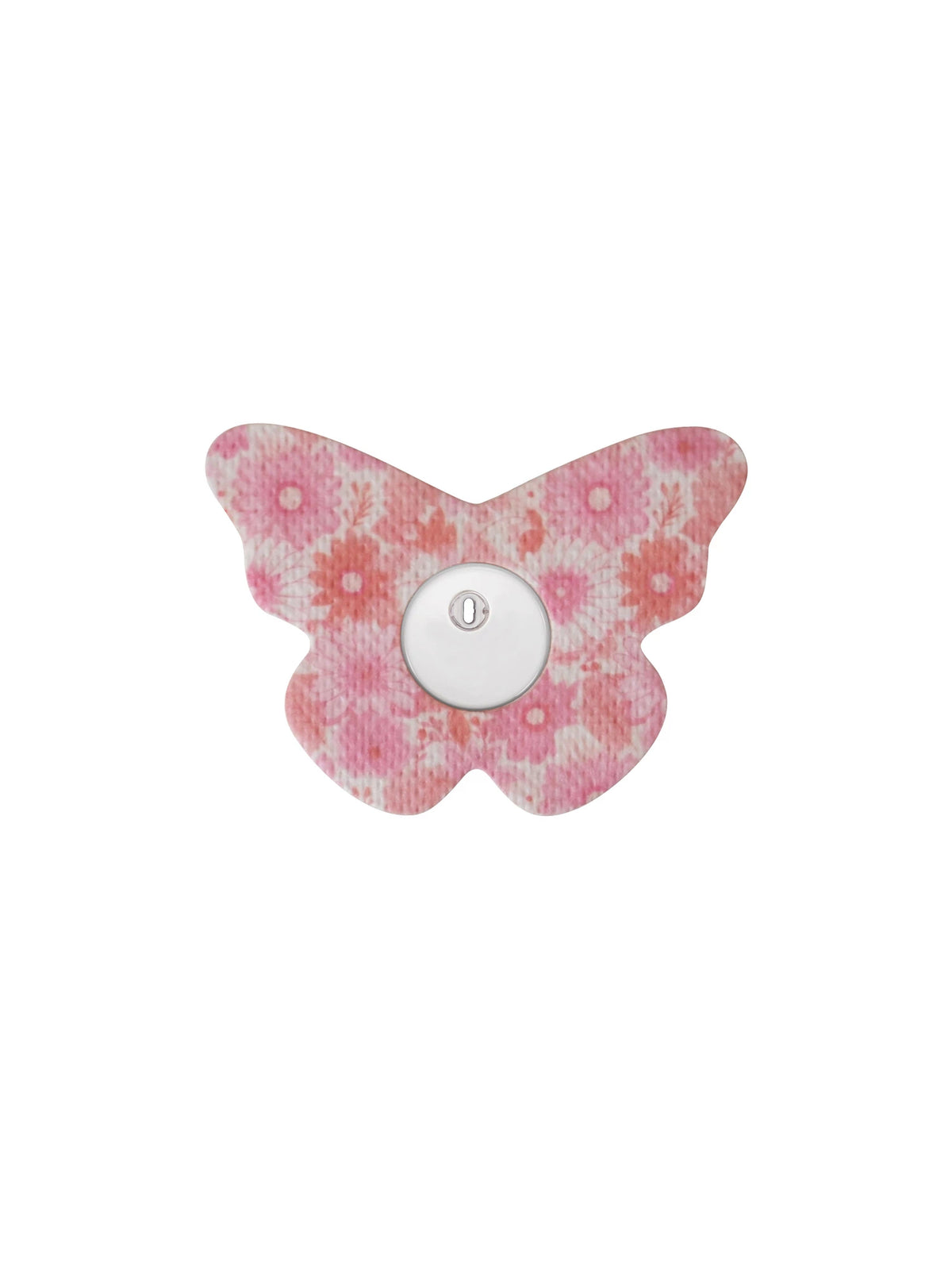 Plaster til FreeStyle Libre 3, form: sommerfugl, design Flower Serenade