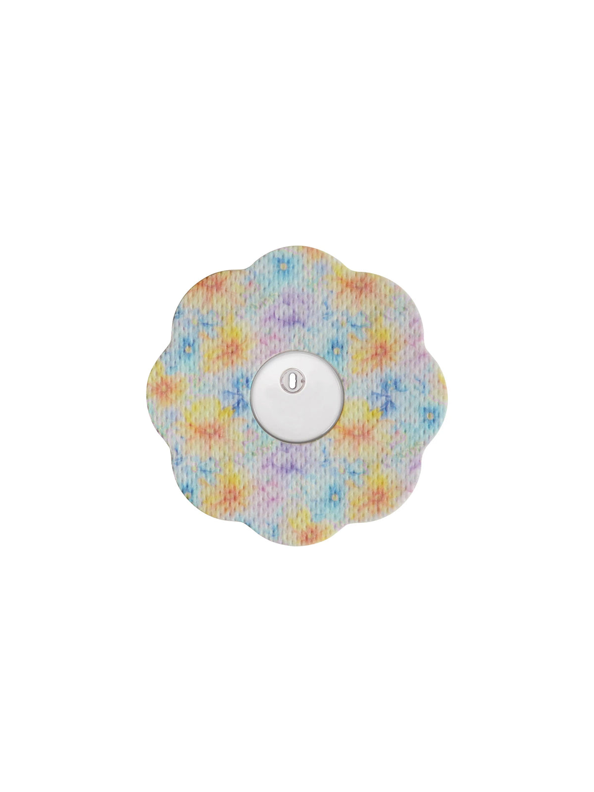 Plaster til FreeStyle Libre 3, form: cookie, design Gardenia