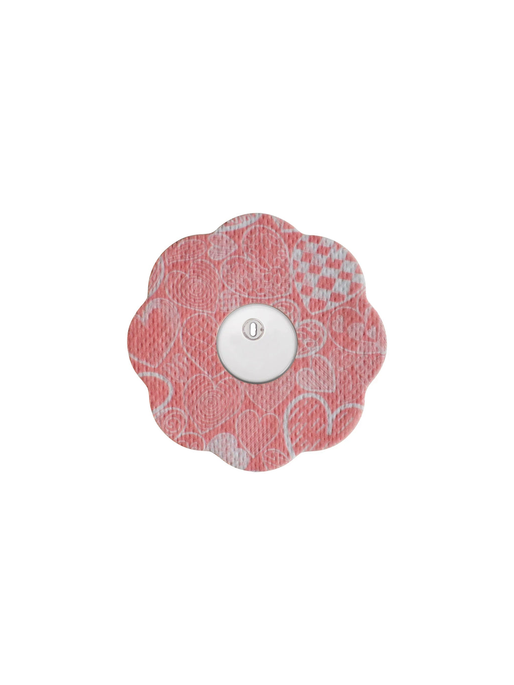 Plaster til FreeStyle Libre 3, form: cookie, design Kind of Love