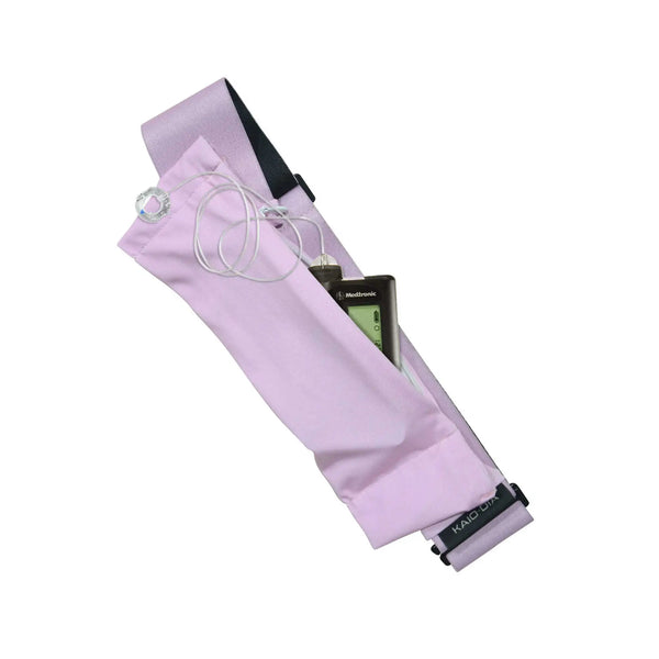 Insulinpumpebælte med G-krog – Ensfarvede | Dia Belly-Belt 2