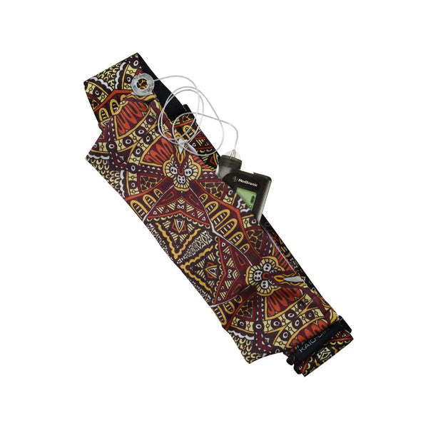 Justerbart insulinpumpebælte med G-krog – Mønstre | Dia Belly-Belt 2