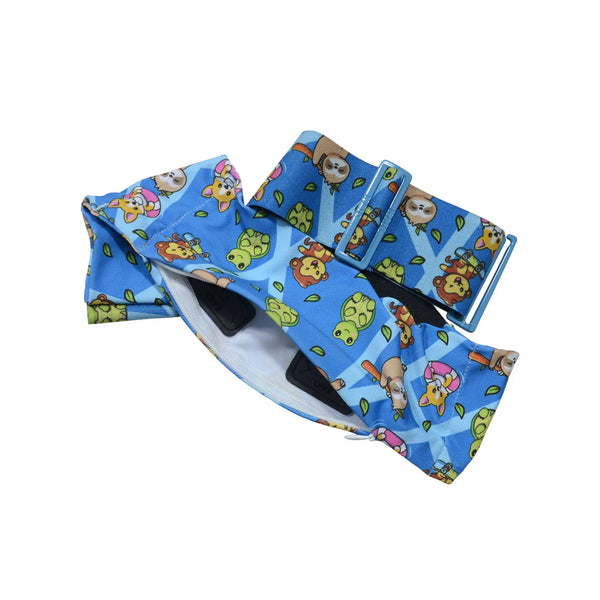 Insulinpumpebælte med G-krog, sjovt print | Dia Belly-Belt 2