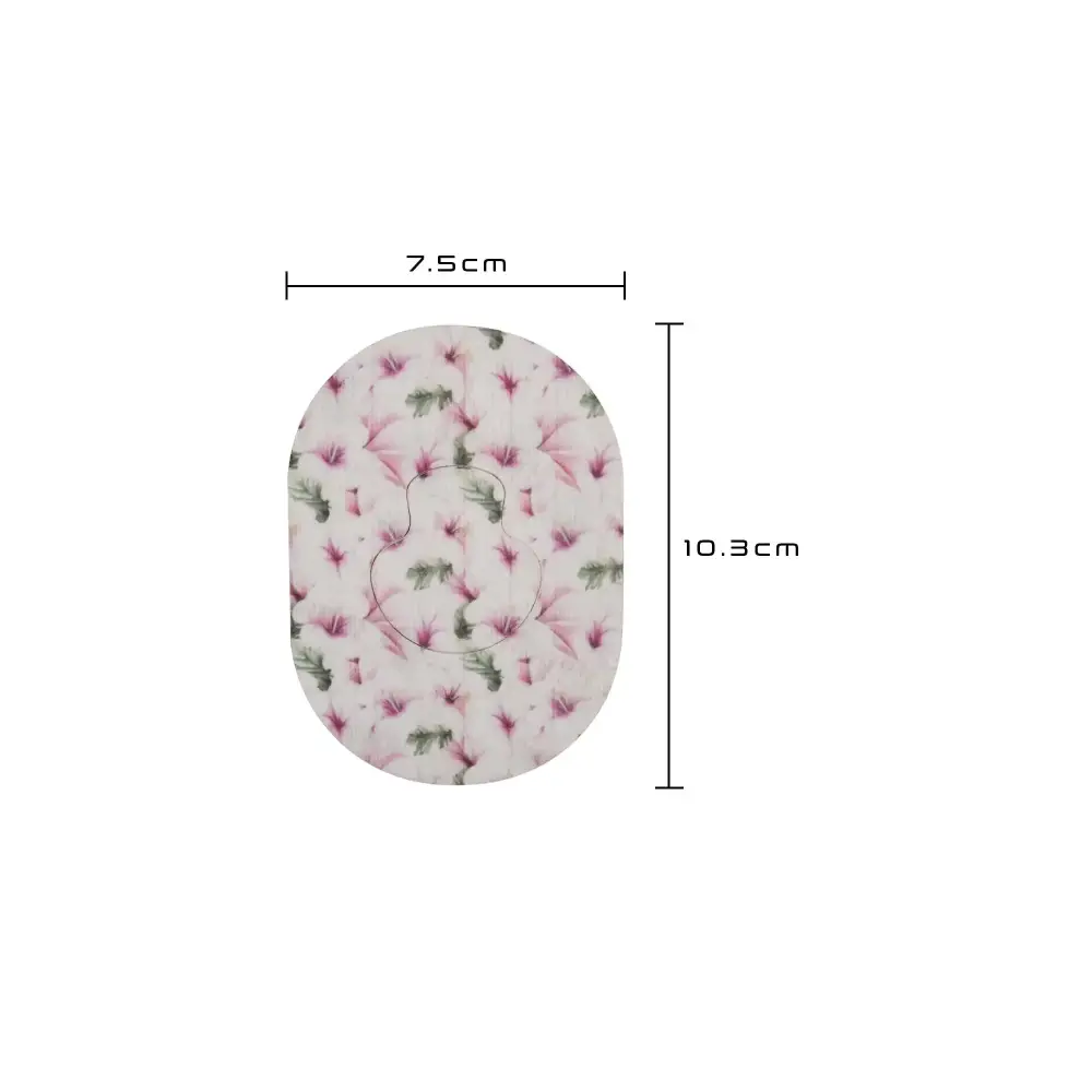 Plaster til Medtronic Guardian, Spring-serien, størrelse 7,5 x 10,3 cm