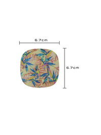 Plaster til Simplera Sync, design Tequila Sunrise, størrelse 6,7 x 6,7 cm