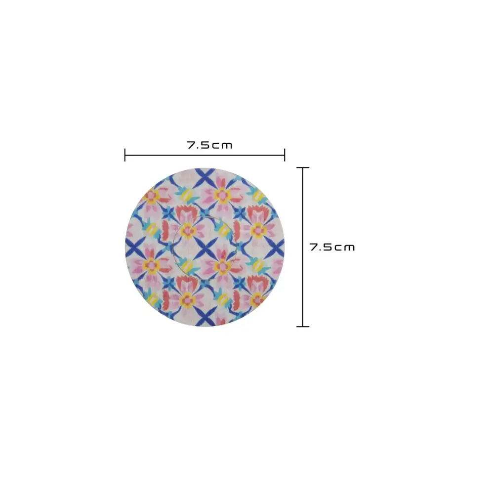 Plaster til FreeStyle Libre 2, Spring-serien, størrelse 7,5 x 7,5 cm